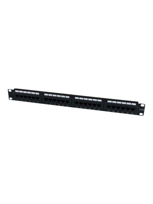 StarTech.com 24 Port 1U Rack Mount Cat 6 110 Patch Panel