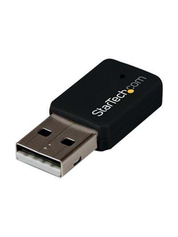 StarTech.com USB 2.0 AC600 Mini Dual Band Wireless-AC Netwerk AV / multimedia paneel