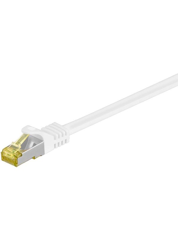 Pro RJ45 patch cord CAT 6A S/FTP (PiMF) 500 MHz with CAT 7 raw cable Wit