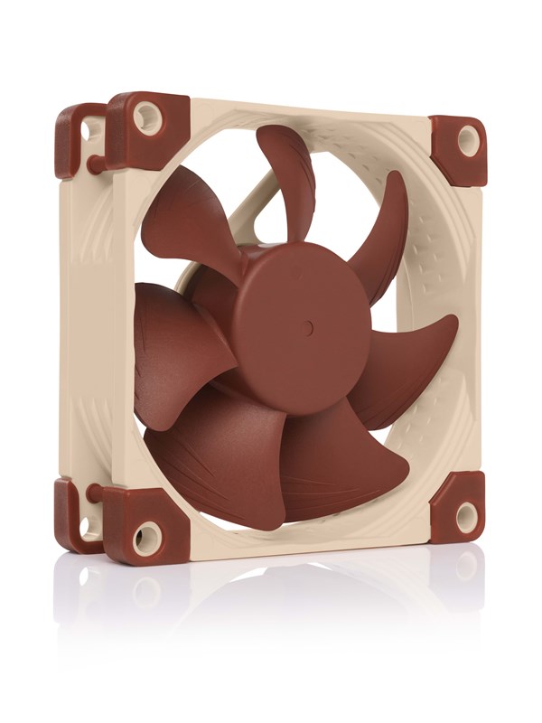 Noctua NF-A8 PWM - Case ventilator - 80mm - Brown - 17 dBA