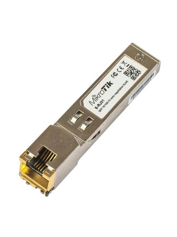 MikroTik SFP 10/100/1000M Koper module