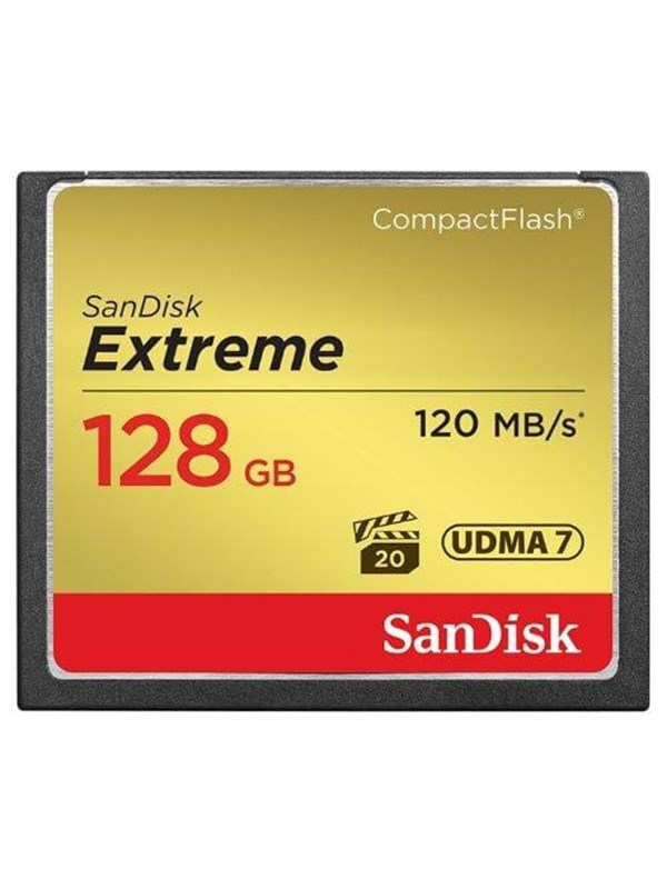 Sandisk CompactFlash Extreme 128GB (120/85)