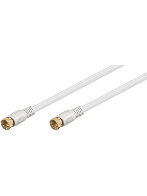 Goobay SAT Antenna Cable (80 dB), Double Shielded 7.5 m