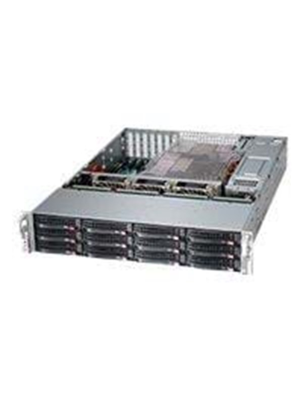 Supermicro SC826 BE1C-R920LPB - Case - Server (Rack) - Zwart
