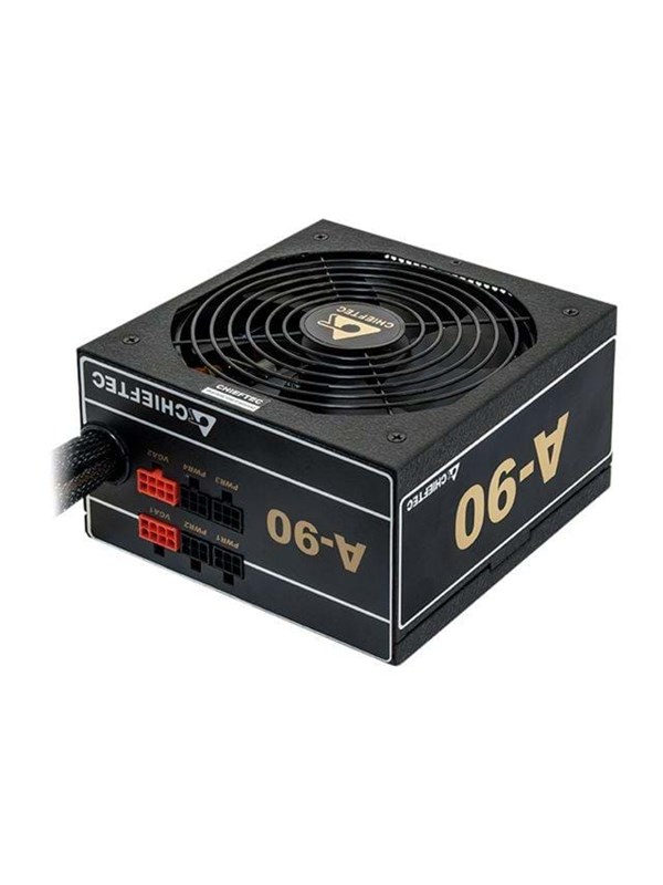 Chieftec A-90 Series GDP-650C Voeding - 650 Watt - 140 mm - ATX - 80 Plus 80 PLUS Gold