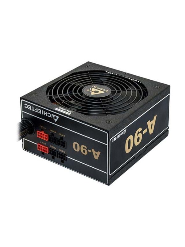 Chieftec A-90 Series GDP-750C Voeding - 750 Watt - 140 mm - ATX - 80 Plus 80 PLUS Gold