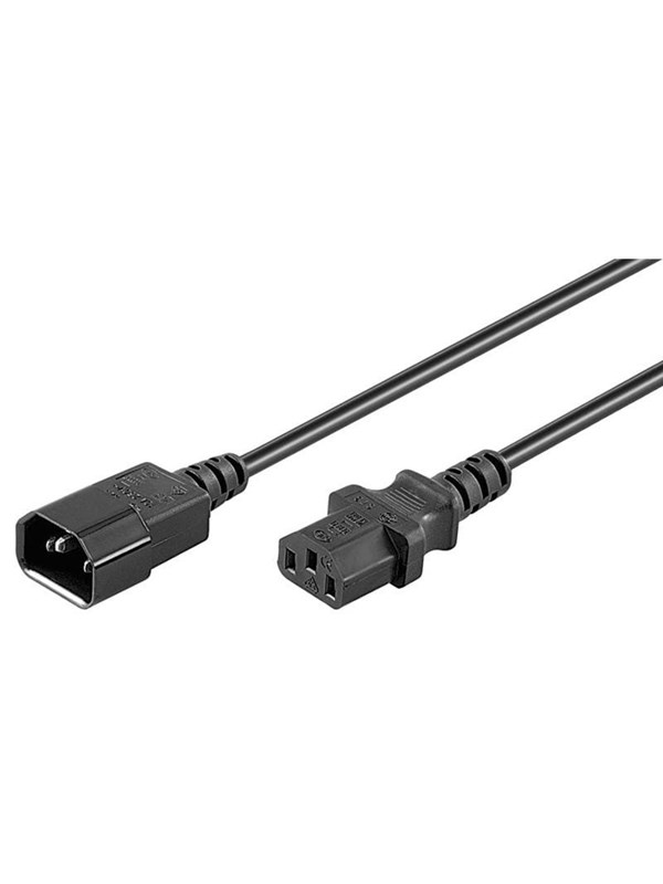 Pro Power cable C14 - C13 - Zwart - 5 m