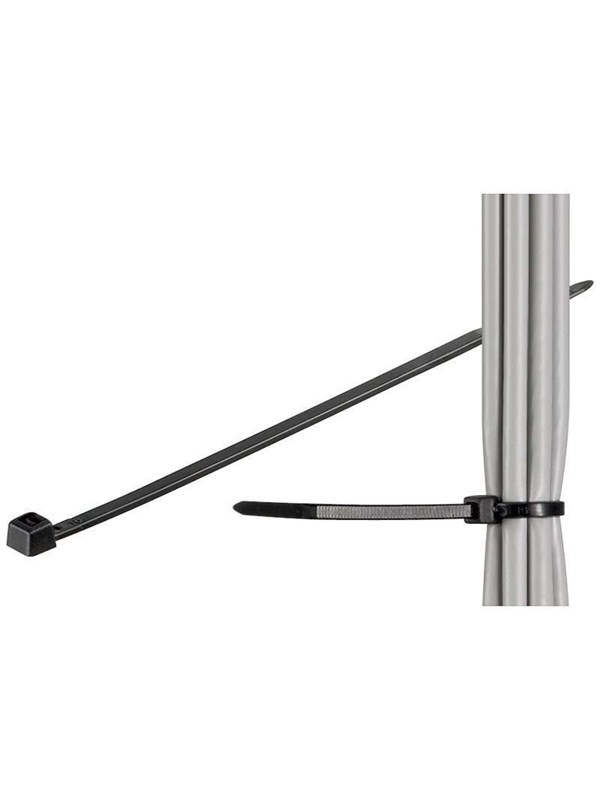 Pro Kabelbinders Zwart - 3.5mm/150mm