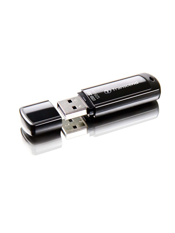 Transcend JetFlash® 700 USB-stick 128 GB Zwart TS128GJF700 USB-A 3.2 Gen 1
