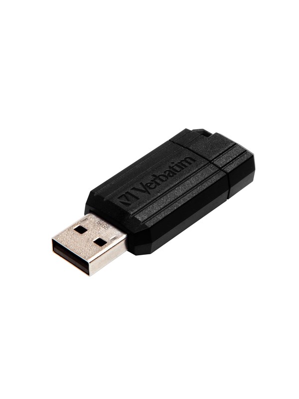 Verbatim Pin Stripe USB-stick 64 GB Zwart 49065 USB-A 2.0
