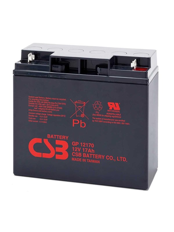 CSB Battery GP12170 VRLA-AGM 12V/17Ah