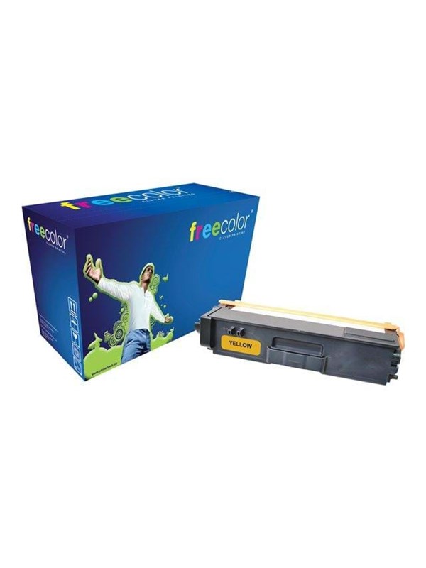 Freecolor - Vervangt Brother TN-325Y Toner - Geel - 3.500 pagina's - Compatible