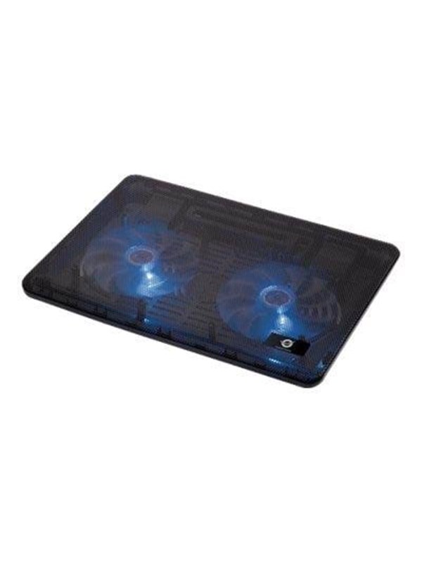 Conceptronic CNBCOOLPAD2F notebook cooling pad 43,2 cm (15.6'') Zwart