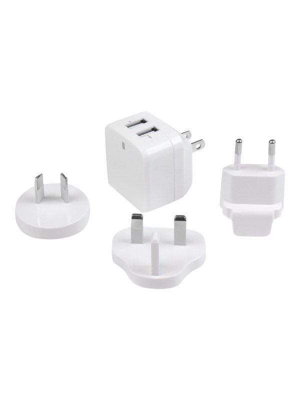 StarTech.com Dubbele poort USB-wandlader 17W/3.4A