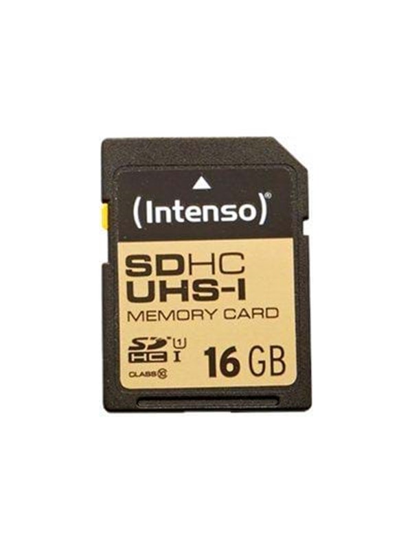 (Intenso) SDHC kaart UHS-1 Premium - 16GB - Class 10 (3421470)