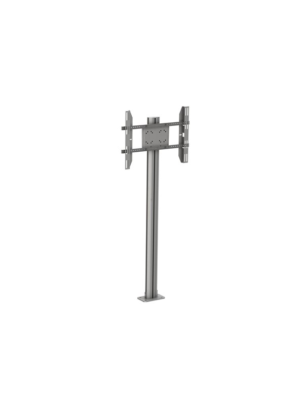 Multibrackets m Display Stand 180 Single Zilver w. Floormount - Max 60 kg - recommended for 63"