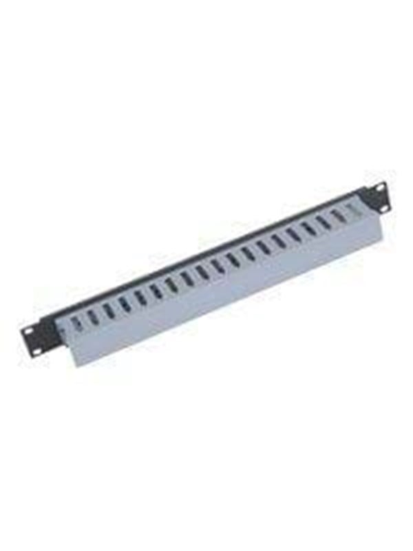 Triton 19" panel 1U with cable trunking single