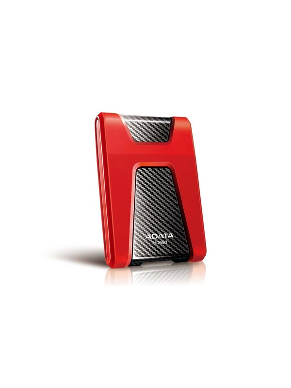 A-Data DashDrive Durable HD650 - 1TB - External Hard drive - Red
