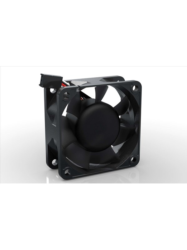 Blacknoise BlackSilent Pro PR-2 - Case ventilator - 60mm - Black - 17 dBA