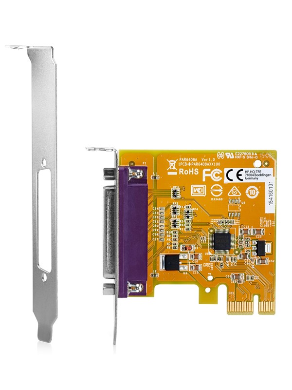HP PCIe x1 Parallel Port Card