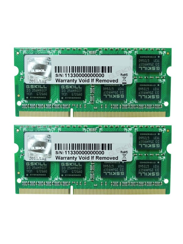 G.Skill Standaard SO DDR3L-1600 DC - 8GB