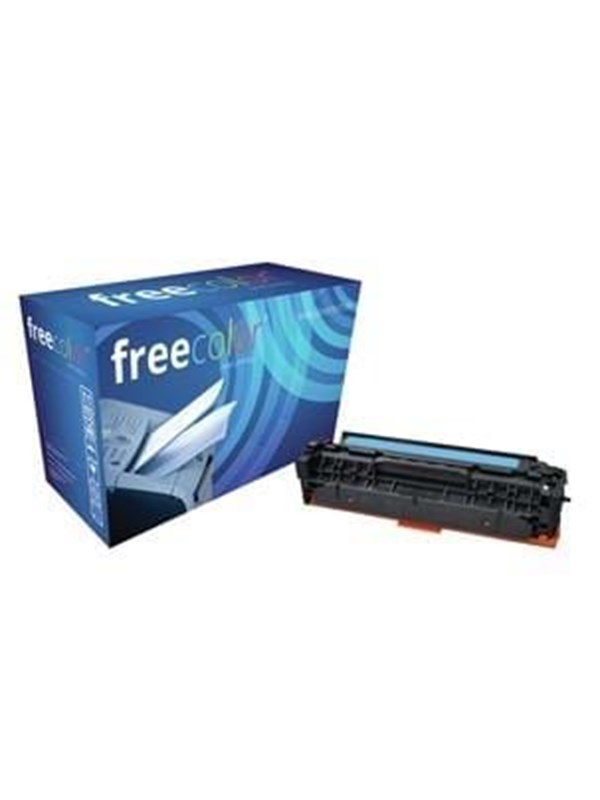 Freecolor - Vervangt HP 312A (CF381A) Toner - Cyaan - 2.700 pagina's - Compatible