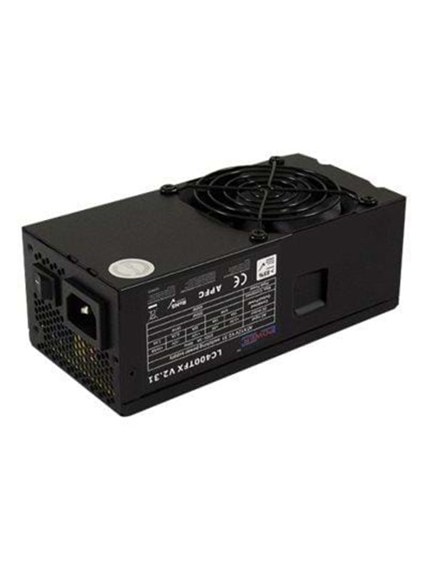 LC Power LC400TFX V2.31 Voeding - 350 Watt - 80 mm - ATX - 80 Plus