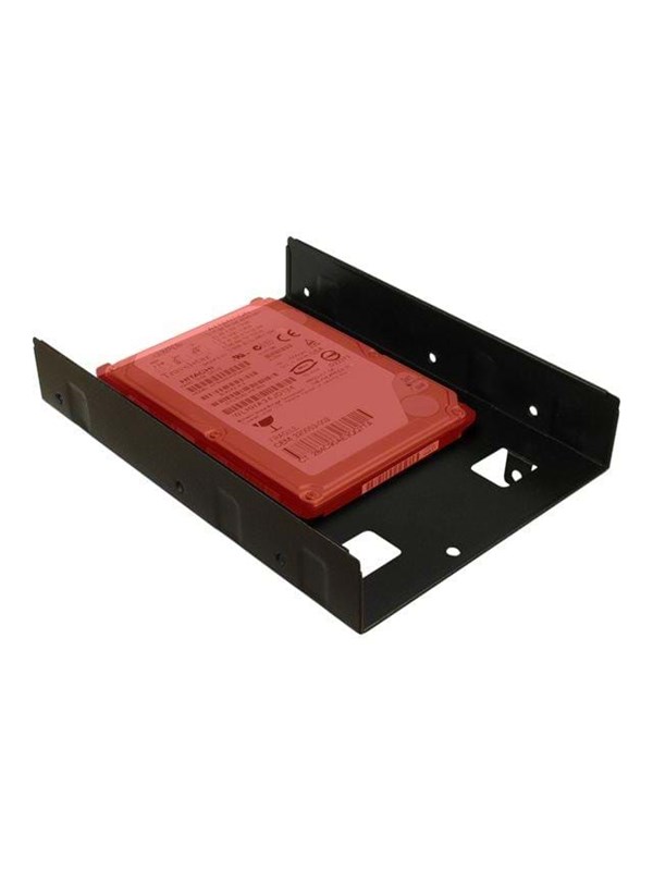 Inter-Tech 88885232 drive bay panel 2x 2,5'' Bezelplaat Zwart