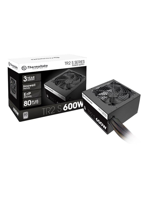 Thermaltake TR2 s 600W Voeding - 600 Watt - 120 mm - ATX - 80 Plus 80 PLUS