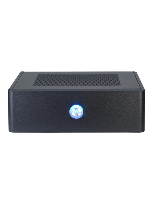 Inter-Tech Mini ITX-601 - Case - Ultra small form factor - Zwart