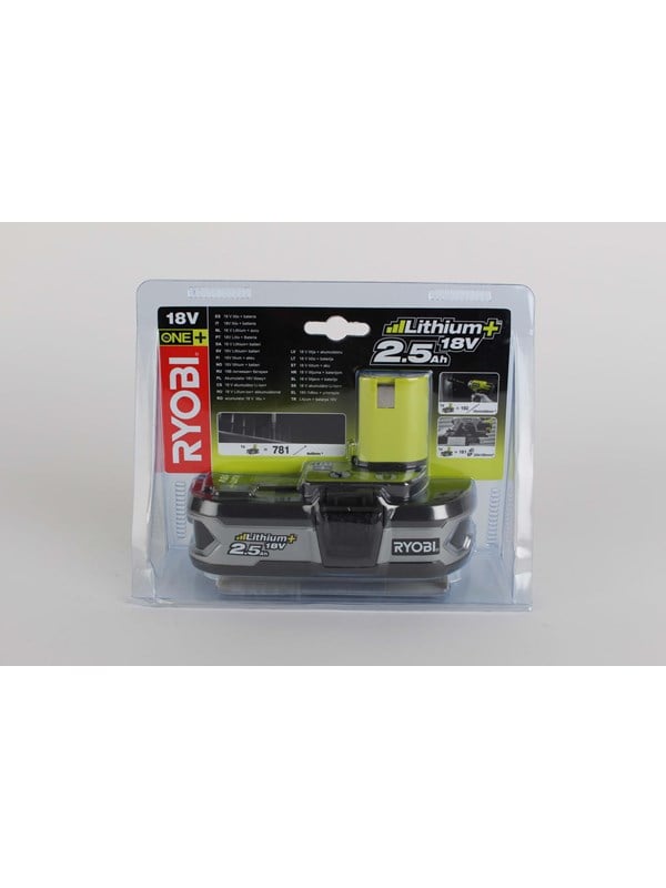 Ryobi RB18L25 One+ 5133002237 Gereedschapsaccu 18 V 2.5 Ah Li-ion