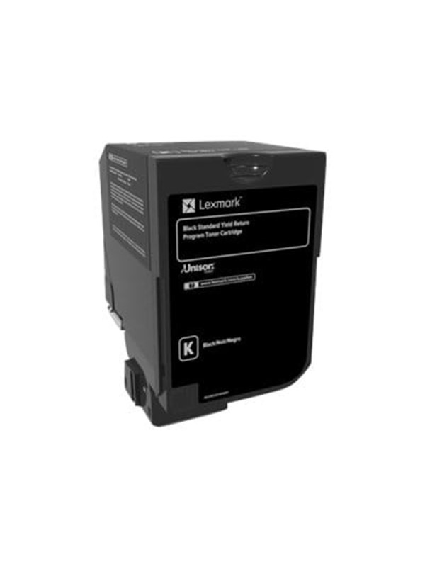 Lexmark 74C2SK0 toner cartridge zwart hoge capaciteit (origineel)