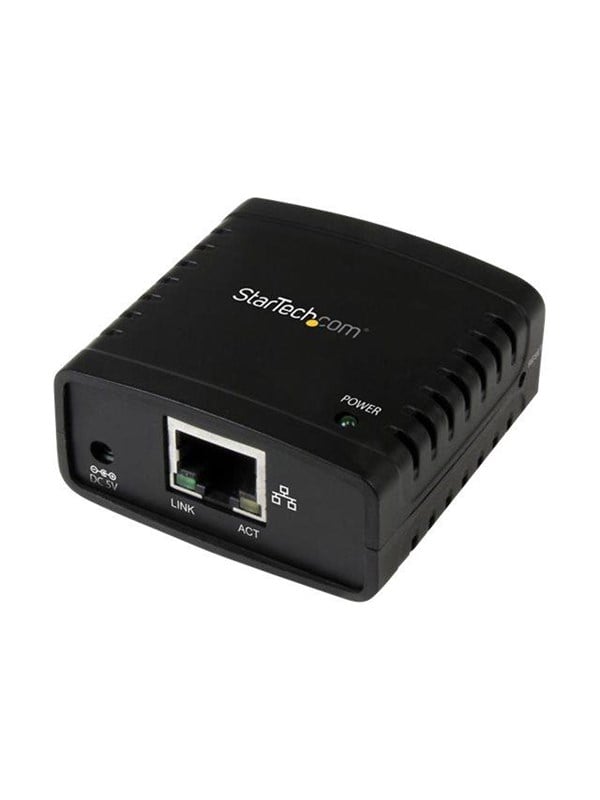 StarTech.com 10/100Mbps Ethernet Aan USB 2.0 Netwerk LPR Print Server