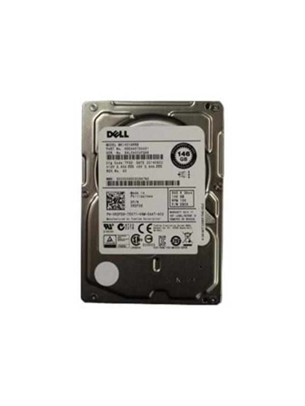 Dell - 146GB - Harde schijf - 6DFD8 - SAS2 - 2.5"