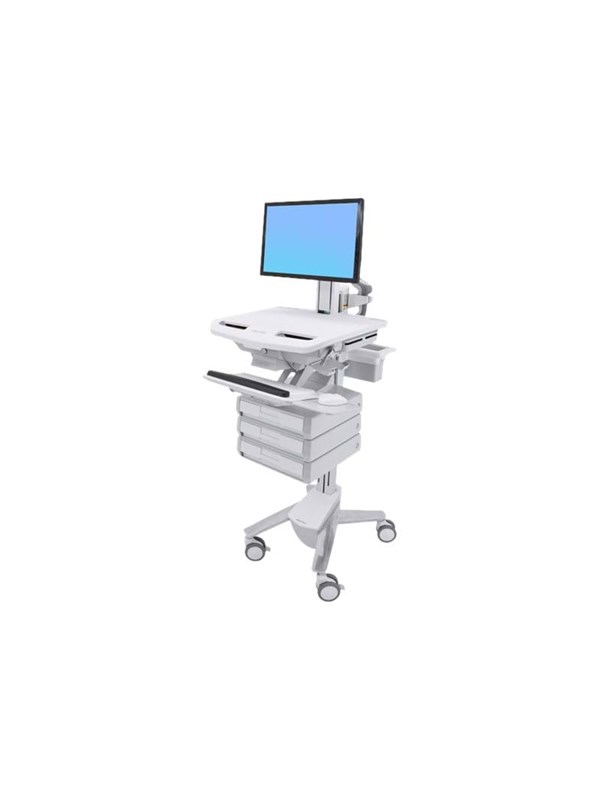 Ergotron StyleView kar met LCD Pivot 3 laden