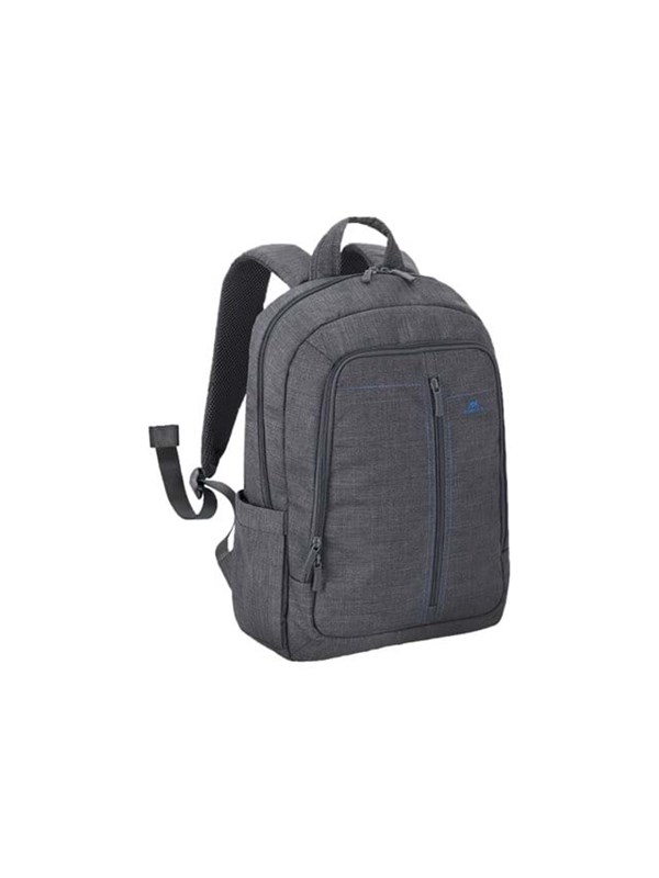 RivaCase 7560 Laptop Canvas Backpack 15.6" Grijs