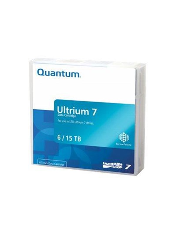 Quantum LTO Ultrium 7 - back-up data tape - 6TB / 15TB - MR-L7MQN-01