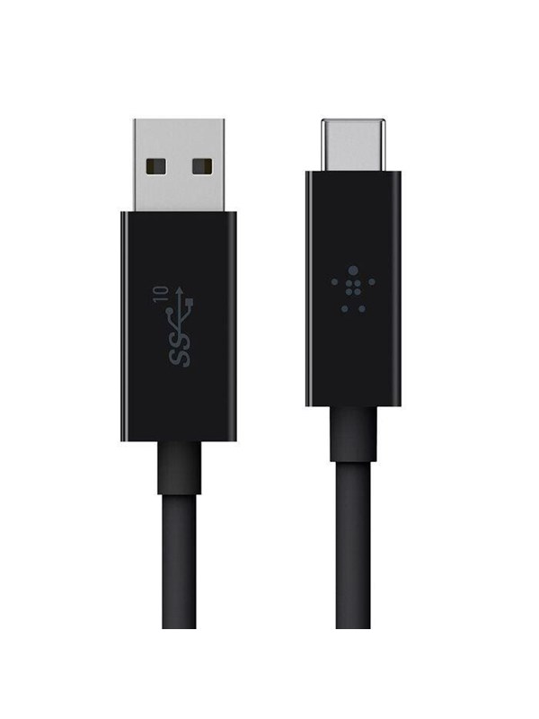 Belkin USB Type-C 3.1 naar USB A 3.1 - 0.9m - Zwart