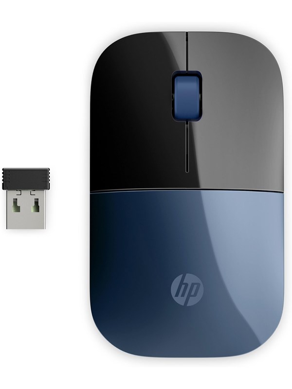 HP Z3700 Blue Wireless Mouse (V0L81AA) - Muis - Optisch - Blauw