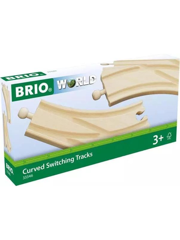 Brio Gebogen wisselsporen