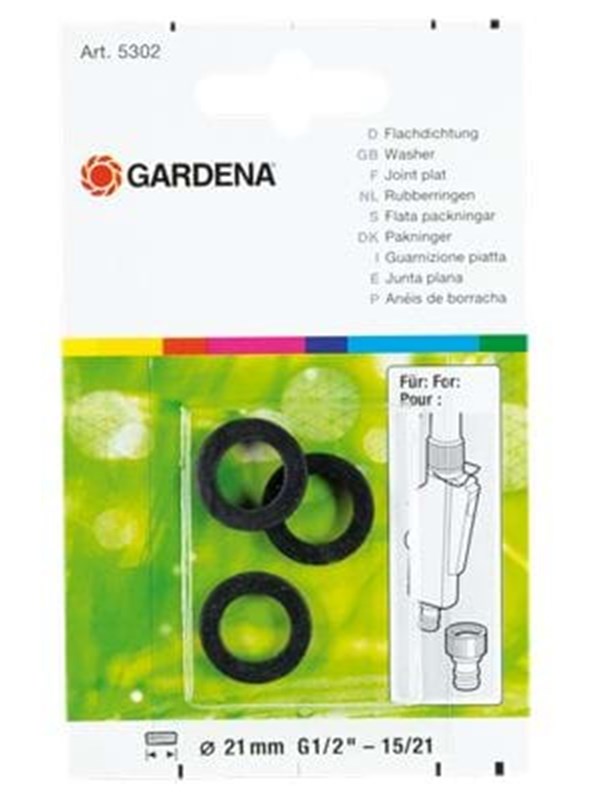 Gardena rubberringen, inhoud: 3 stuks