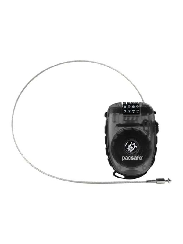 Pacsafe Retractasafe 250- Anti-diefstal 4-cijferig Hangslot / Kabelslot-Bruin