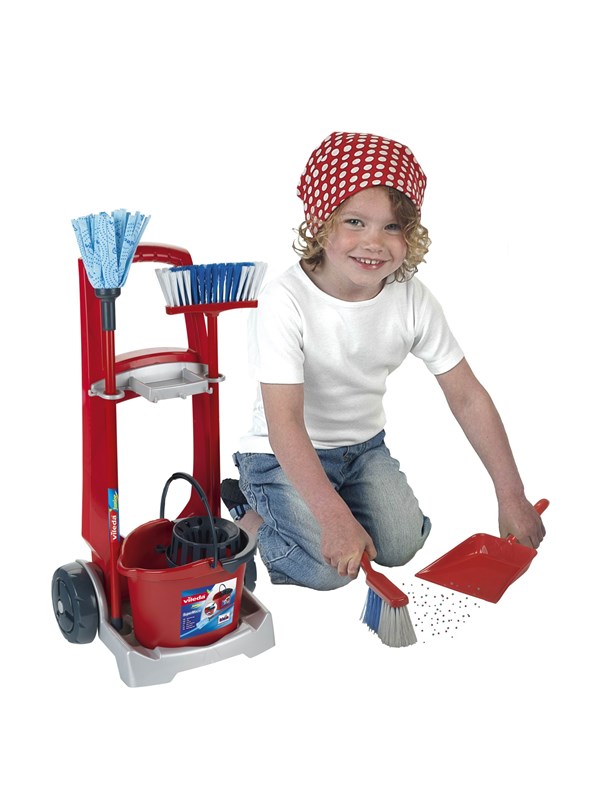 Theo Klein Reiniging trolley