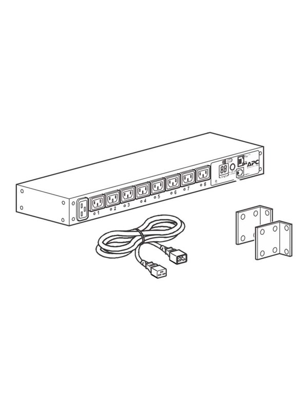Rack APC AP7921B 230 V Black