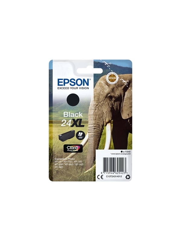 Epson 24XL - Zwart Inkt