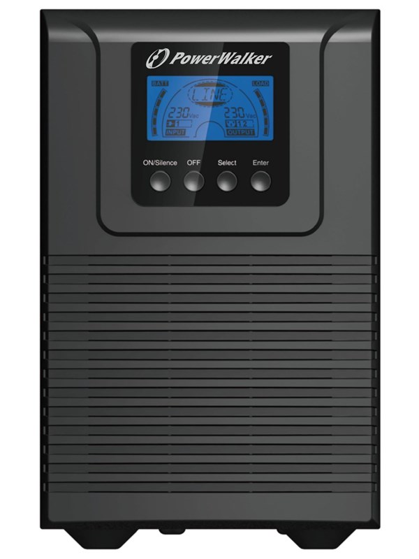 BlueWalker 10122041 - PowerWalker VFI TG - 1000VA/900W - On-Line UPS
