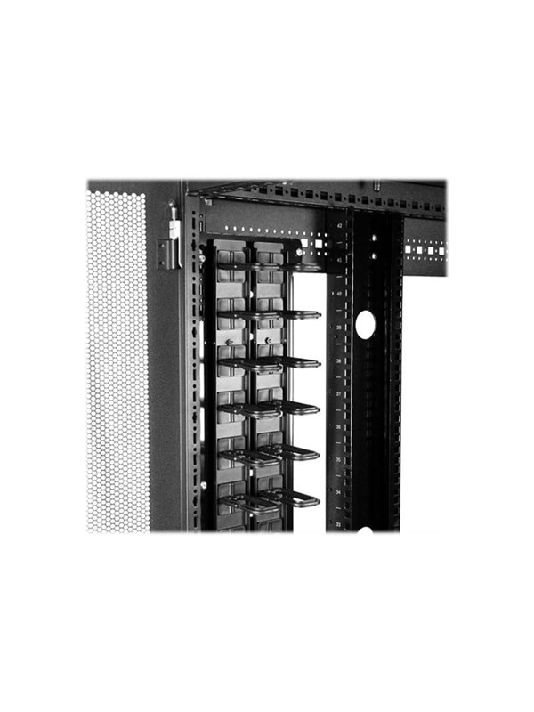 StarTech.com Vertical Cable Organizer with D-Ring Hooks - 0U - 6 ft.