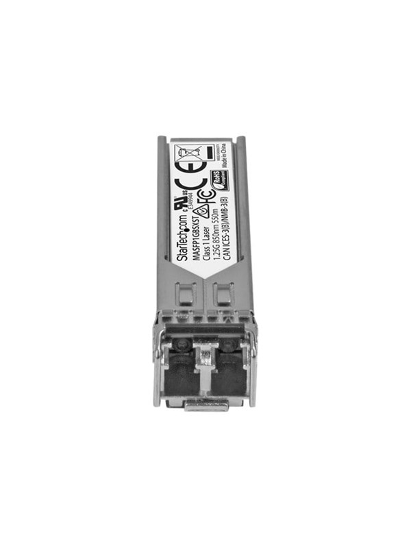 StarTech.com Gigabit Fiber 1000Base-SX SFP Transceiver Module - Cisco Meraki MA-SFP-1GB-SX Compatible - mm LC - 550m (1804 ft)