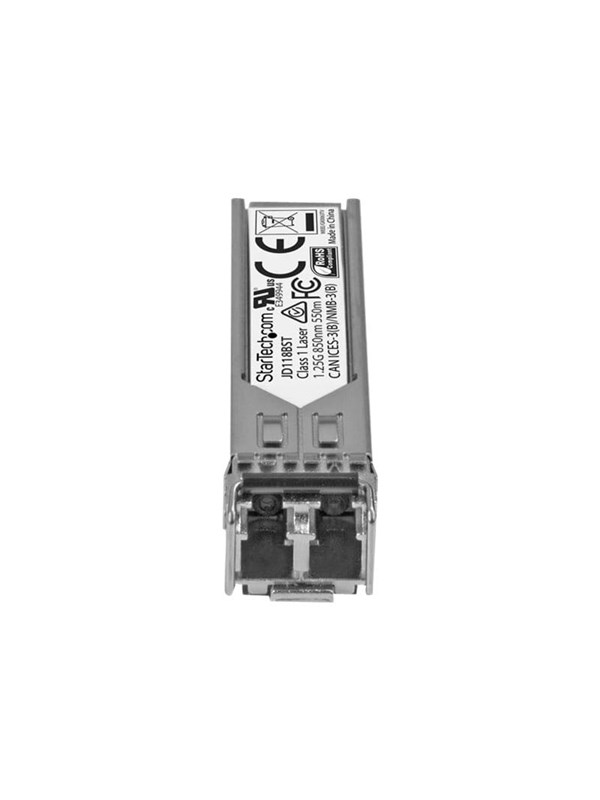 StarTech.com Gigabit Fiber 1000Base-SX SFP Transceiver Module - HP JD118B Compatible - MM LC - 550m (1804 ft)
