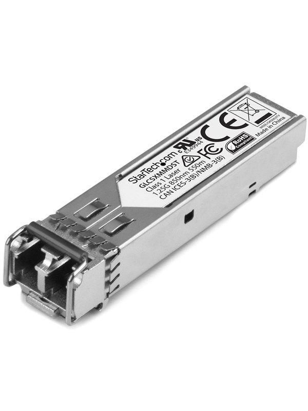StarTech.com Gigabit Fiber 1000Base-SX SFP Transceiver Module - Cisco GLC-SX-MMD Compatible - mm LC - 550m (1804 ft)